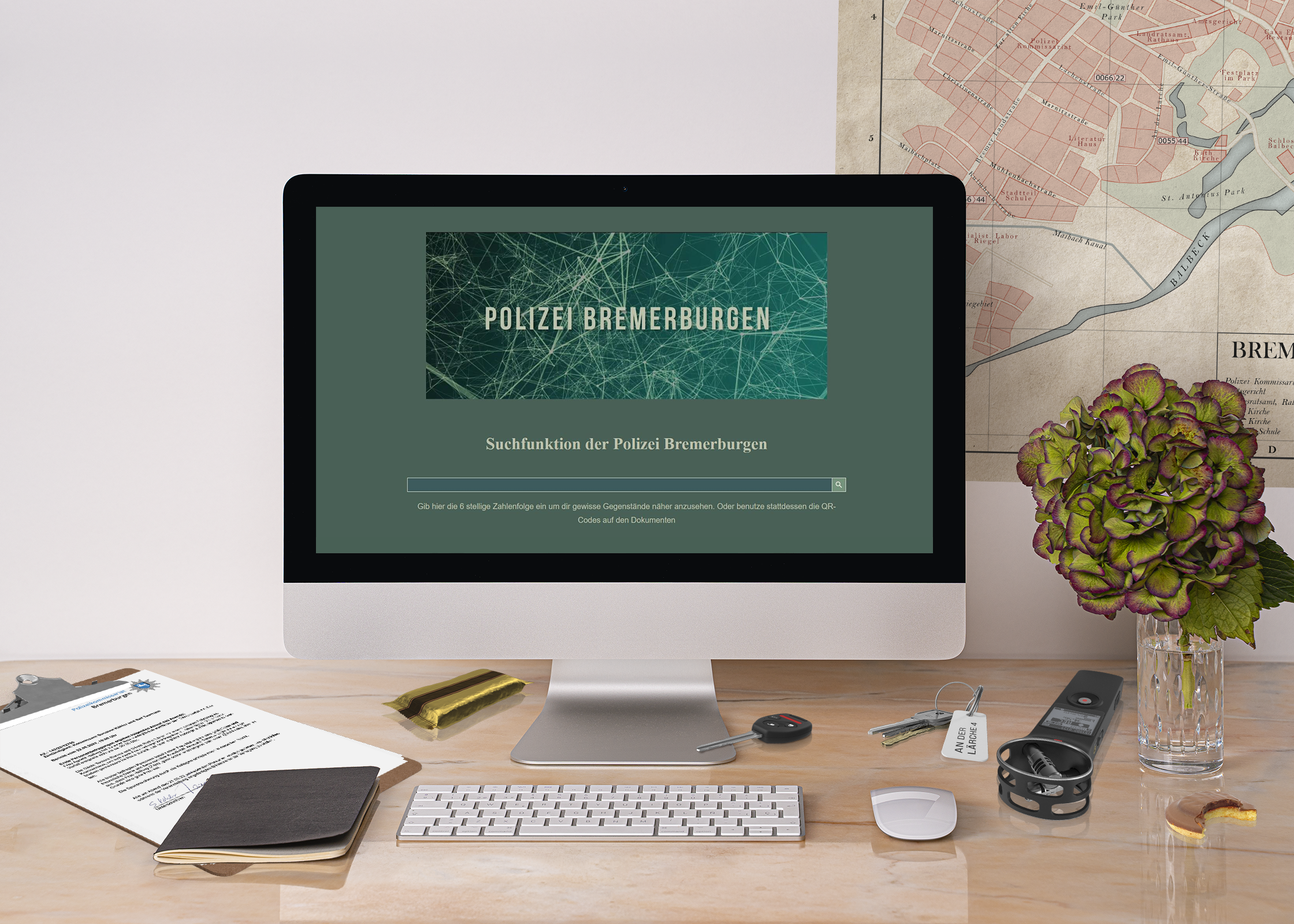 Frau Köhlers Schreibtisch